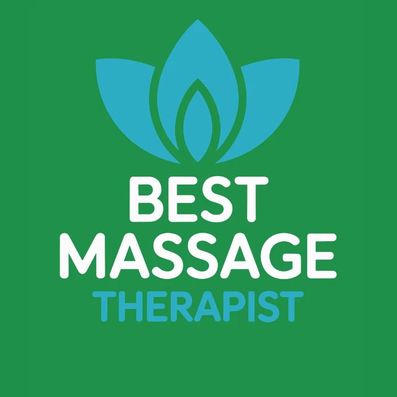 Bester Massagetherapeut Lotus Motiv