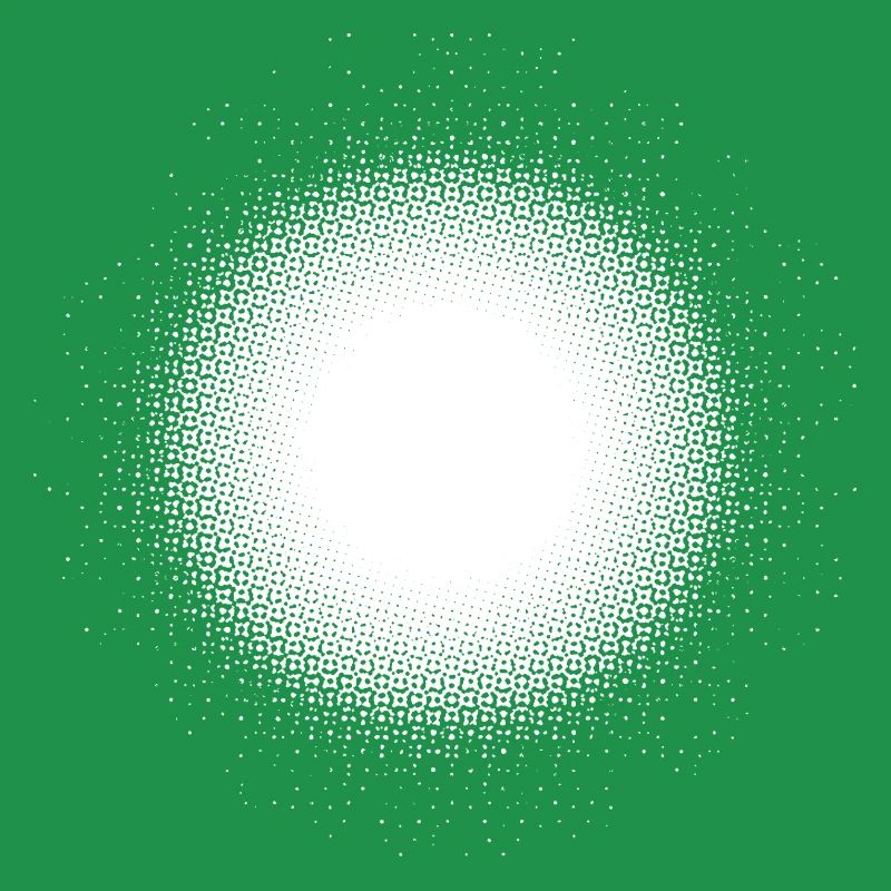 Illusion de lumière point de lune grille de conception cercle rond