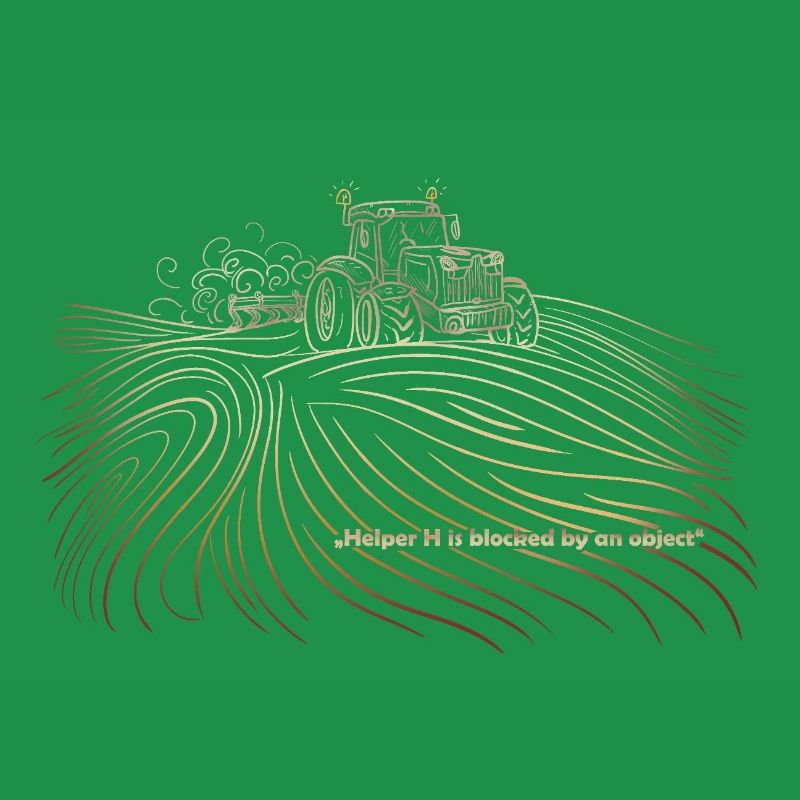 Farming Simulator „Helper H is blocked by an 