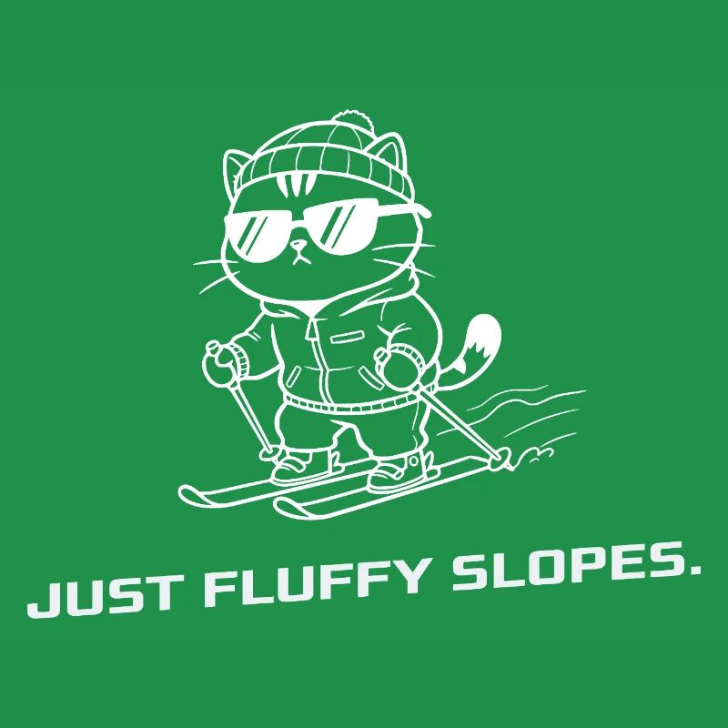 Ski Cat | Fluffy slopes