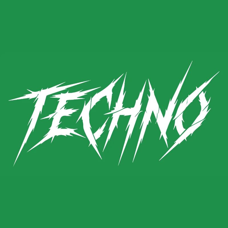 Sharp Techno Typeface