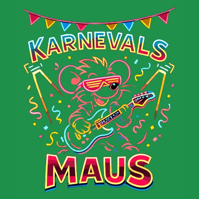 Carnival Mouse Rock Outfit for Cologne Alaaf