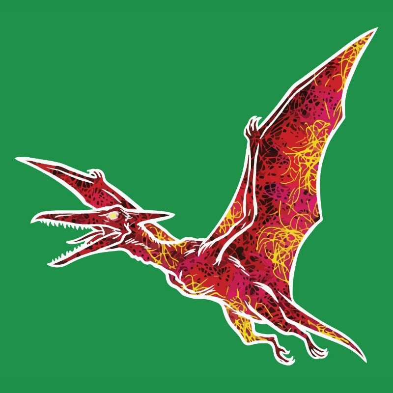 Ptérodactyle Électrique Dinosaure Volant
