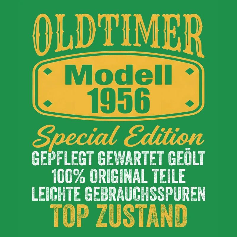 70. Geburtstag Oldtimer Modell 1956
