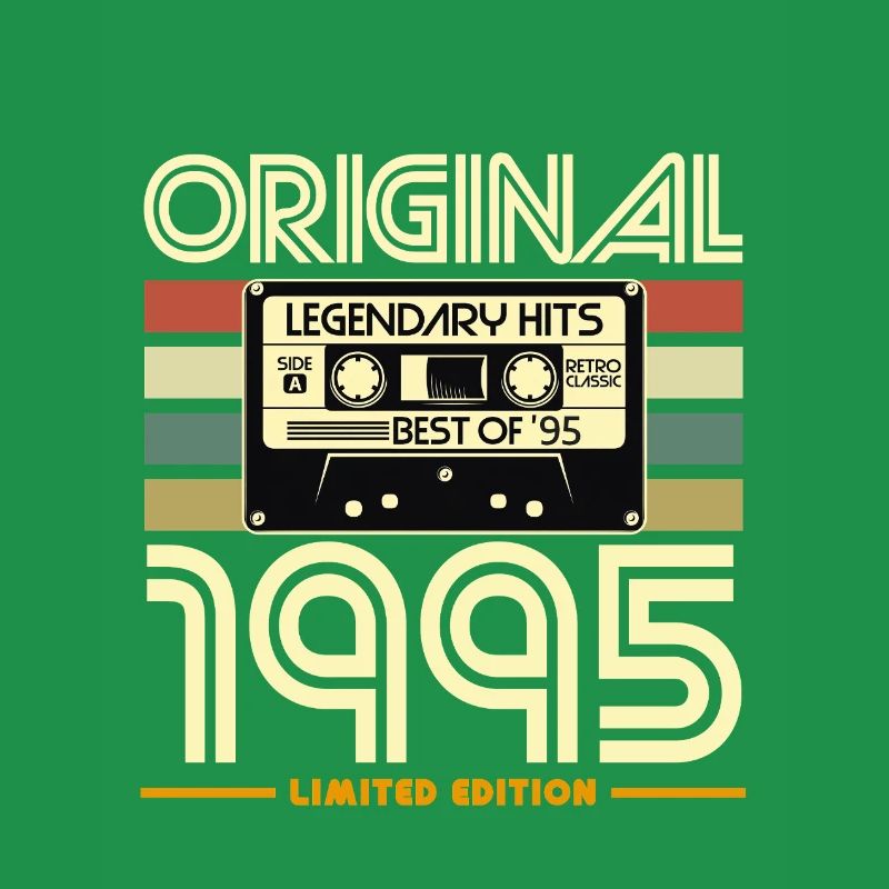 Original 1995 Cassette Retro
