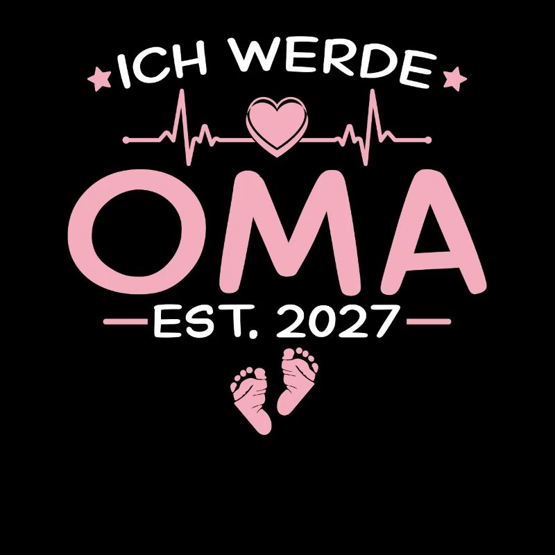 Ich werde Oma 2027 - Enkelkind Ankündigung