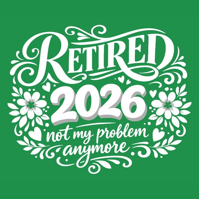 Ruhestand 2026 Plus My Problem Humor