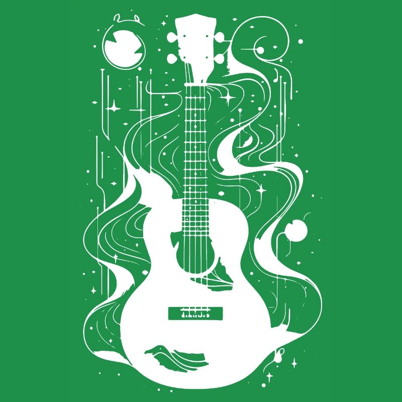 Ukulele Drawing