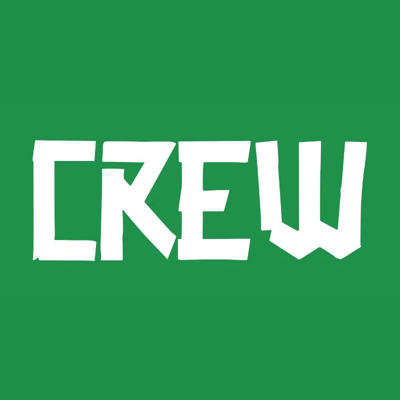 Crew Gaffer Petits caractères Blanc