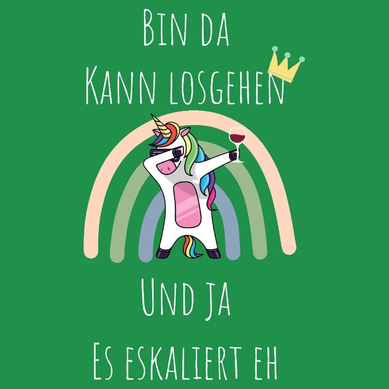 Unicorn Regenbogen Eskalation