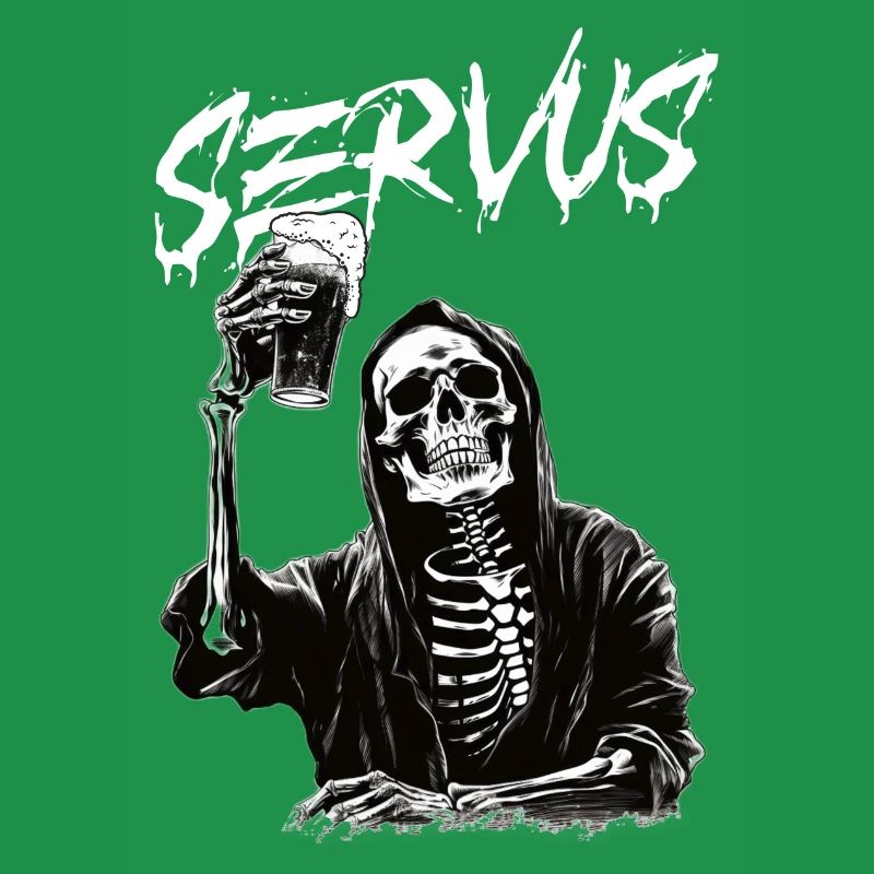 Grim Reaper à la bière
