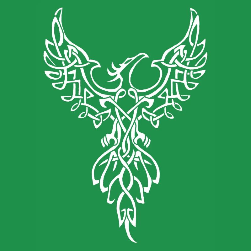 Symbole du phénix blanc