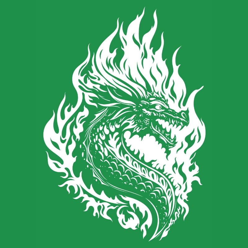 Drache Fantasy Feuerdrache