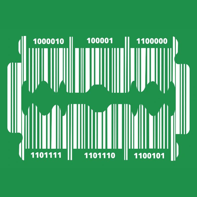 Lame de rasoir avec code