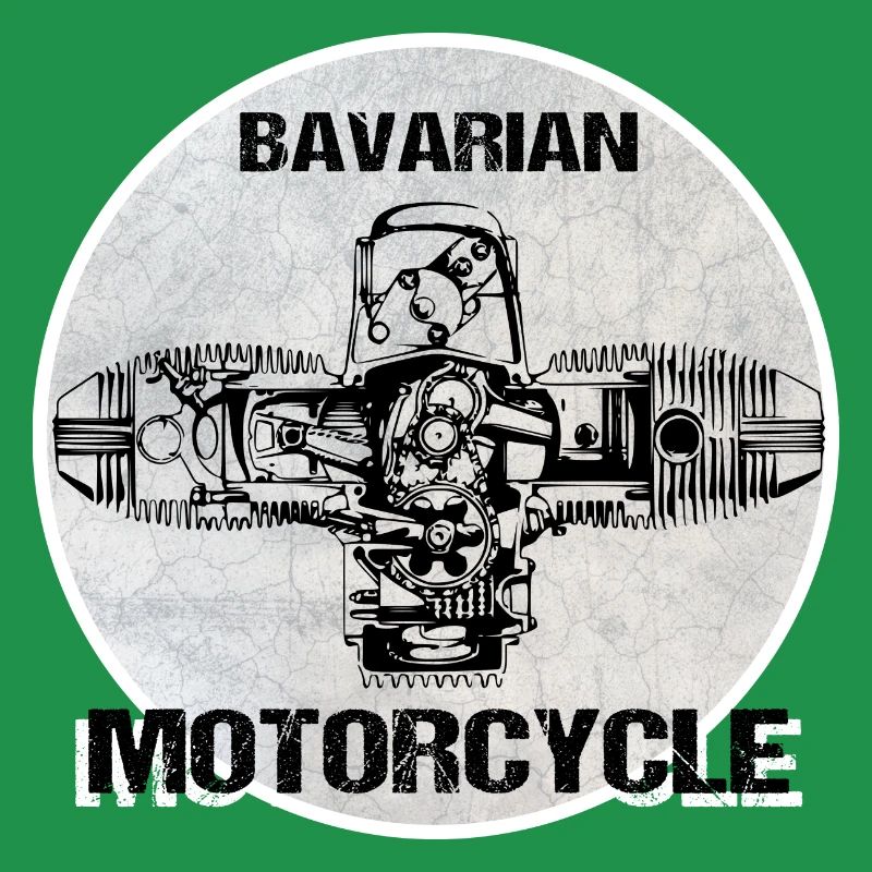 Bavarian Motorcycle boxer engine
