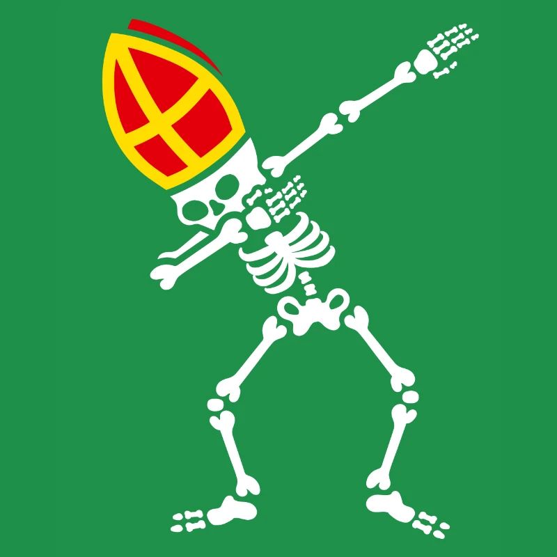 Dab Sinterklaas dab skelet Sint dabben dabbing