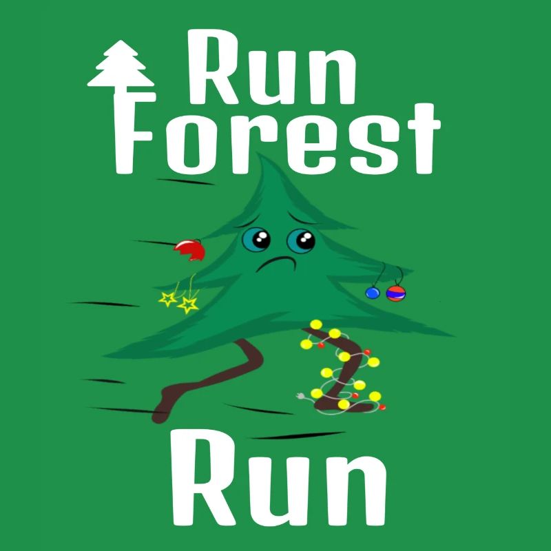 Run Forest Run! Christmas tree