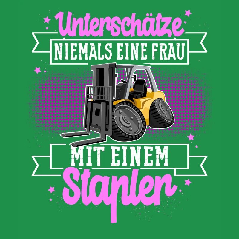 Staplerfahrerin