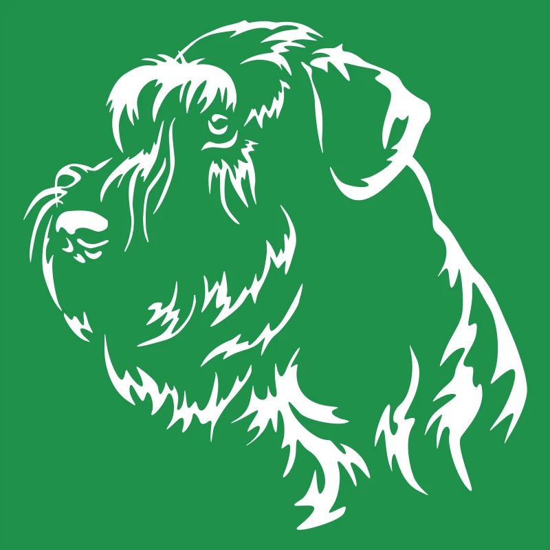 Tête de Schnauzer géant « Black Edition »