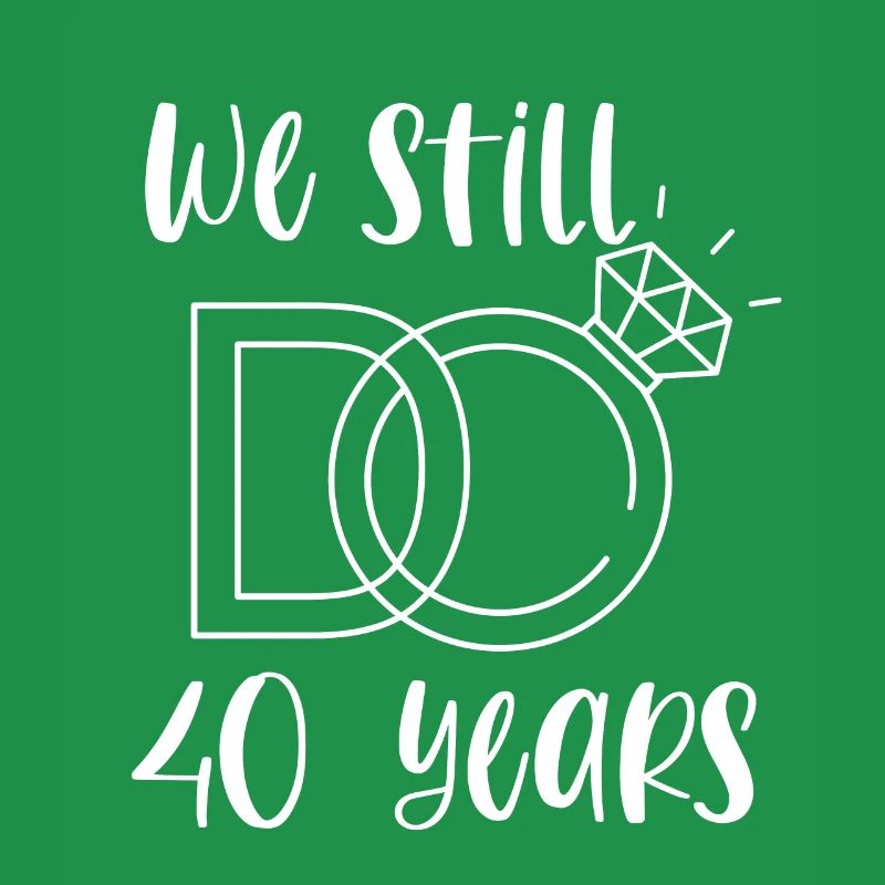 40th Wedding Anniversary Couples Ruby Wedding Anniversary