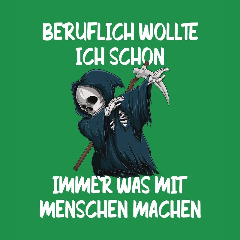 Sensenmann Berufswunsch Mit Menschen