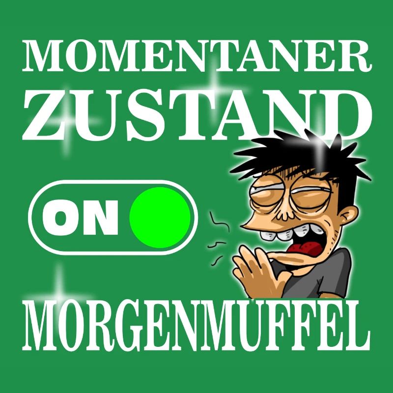 Morgenmuffel ohne Kaffee T-Shirt Geschenk Idee
