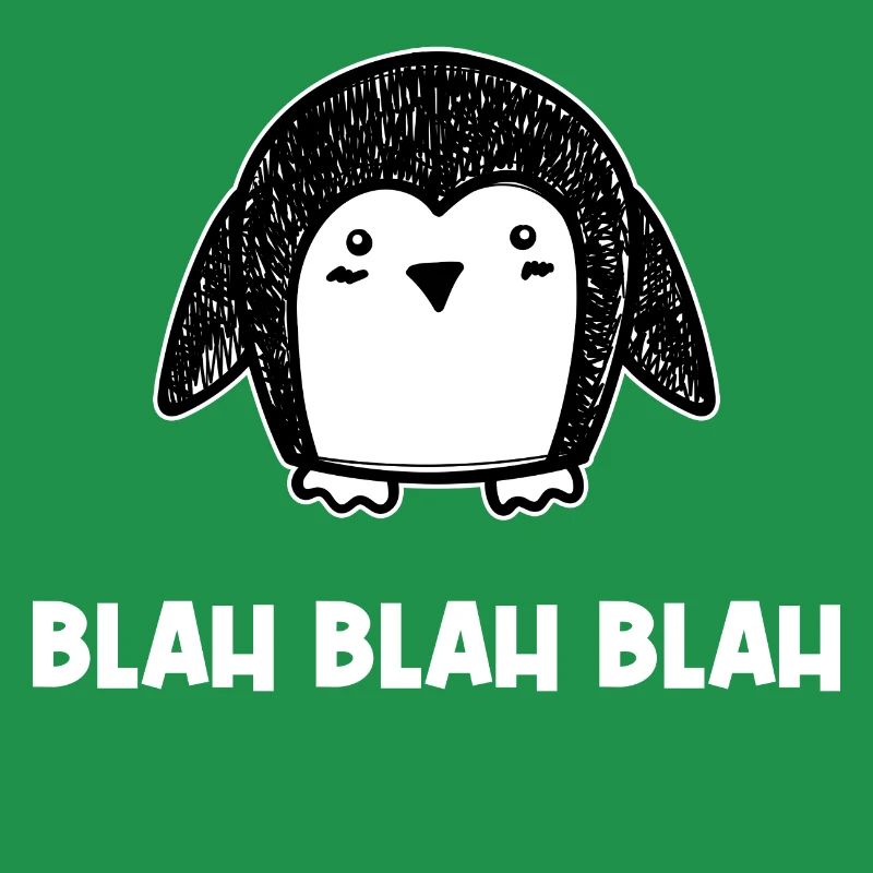 Pinguin Kalt Spruch Tier Schnee Eis Vogel