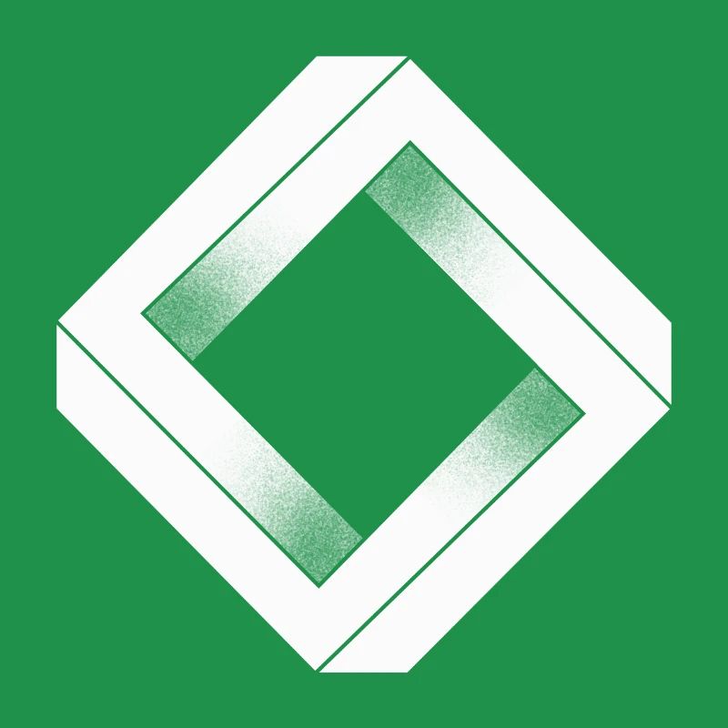 White impossible diamond