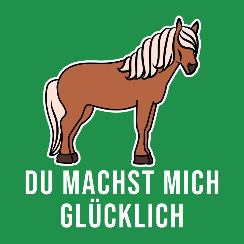 Pferde Cool Statement Pferdenarr Isländer