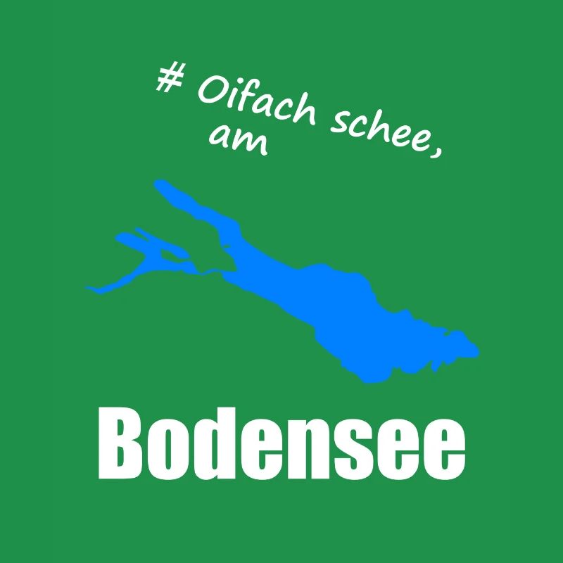 # Oifach schee, am Bodensee