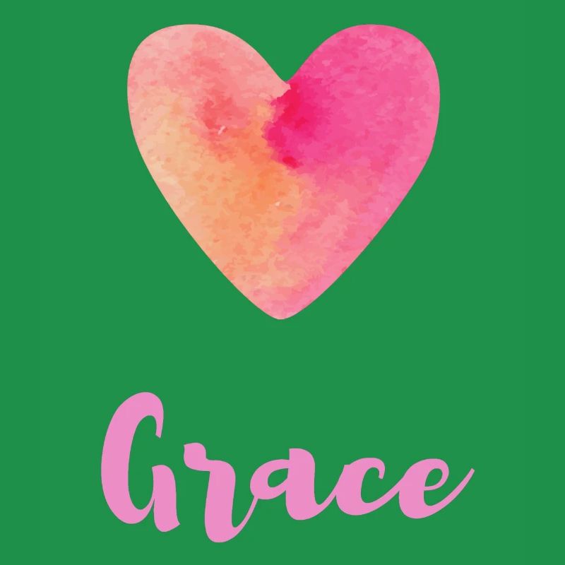 Grace Rosa Herz Mädchen Aesthetic Geschenk Tee