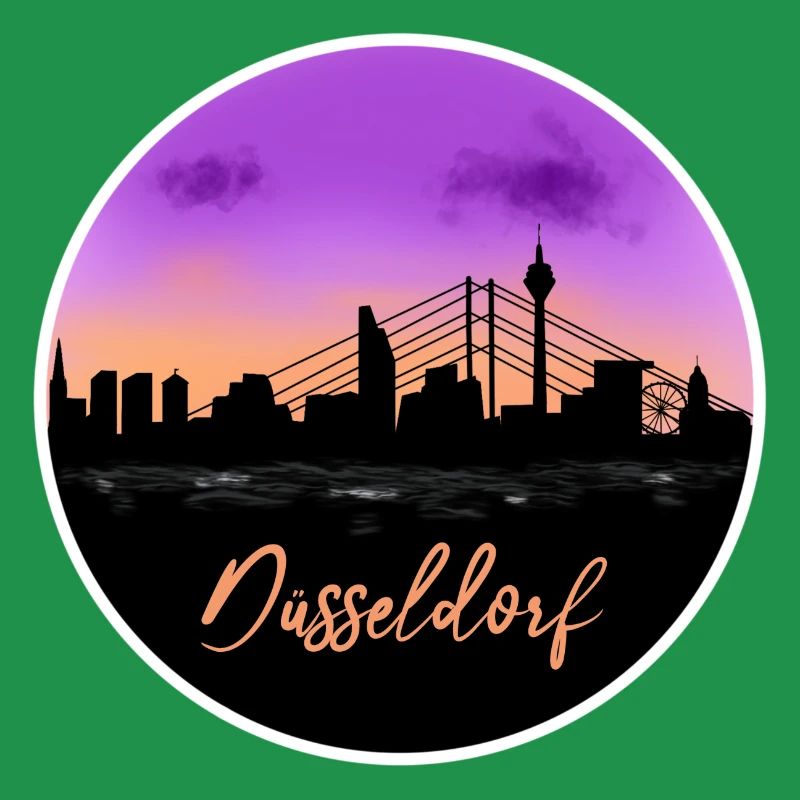 Düsseldorf Fine Skyline