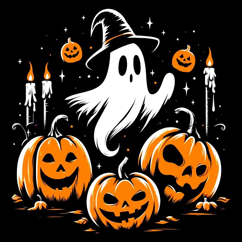 Fantôme d’Halloween