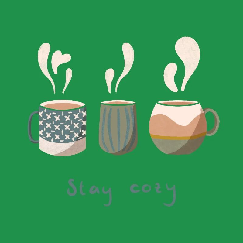 Cozy hot drinks