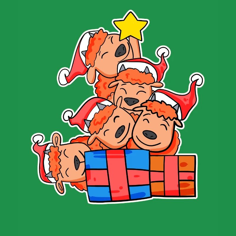 Bison Christmas Tree Christmas