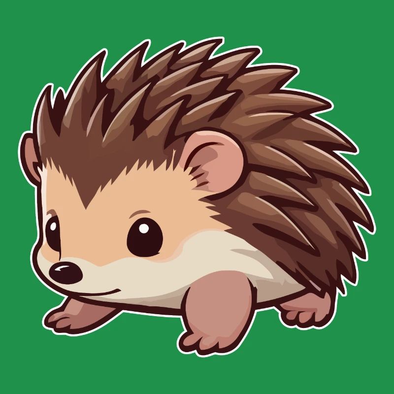 Niedlicher Igel Tier