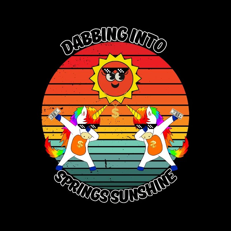 Dabbing into Spring's Sunshine