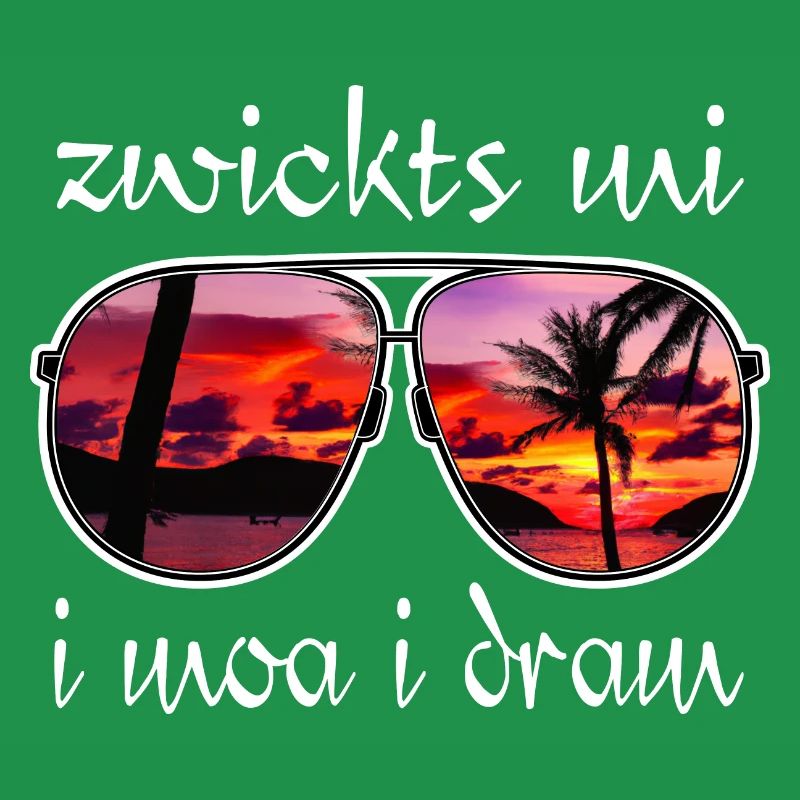 zwickts mi i moa i dram, sentiment de vacances, dialecte