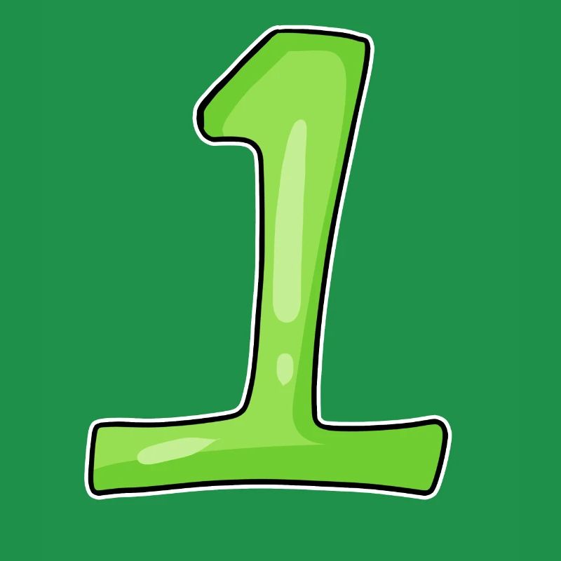 Numéro 1 Vert