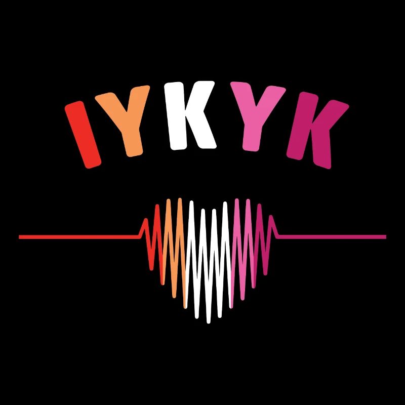 LGBT Pride Monat - IYKYK Lesbe