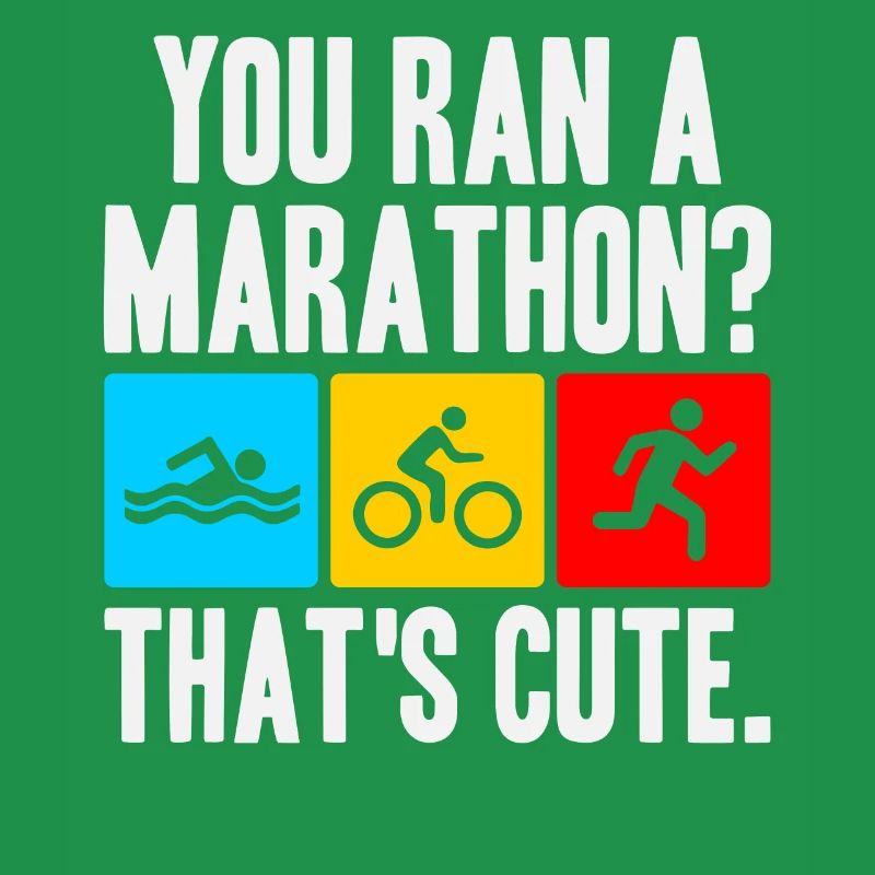 Triathlon-Anzug - Triathlet im Training