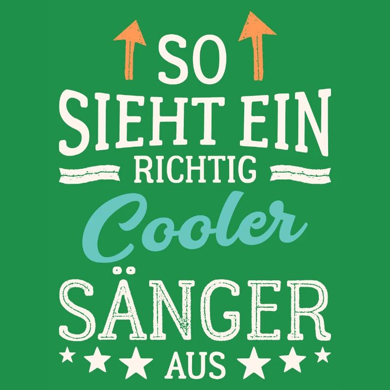 So sieht ein richtig cooler Sänger aus