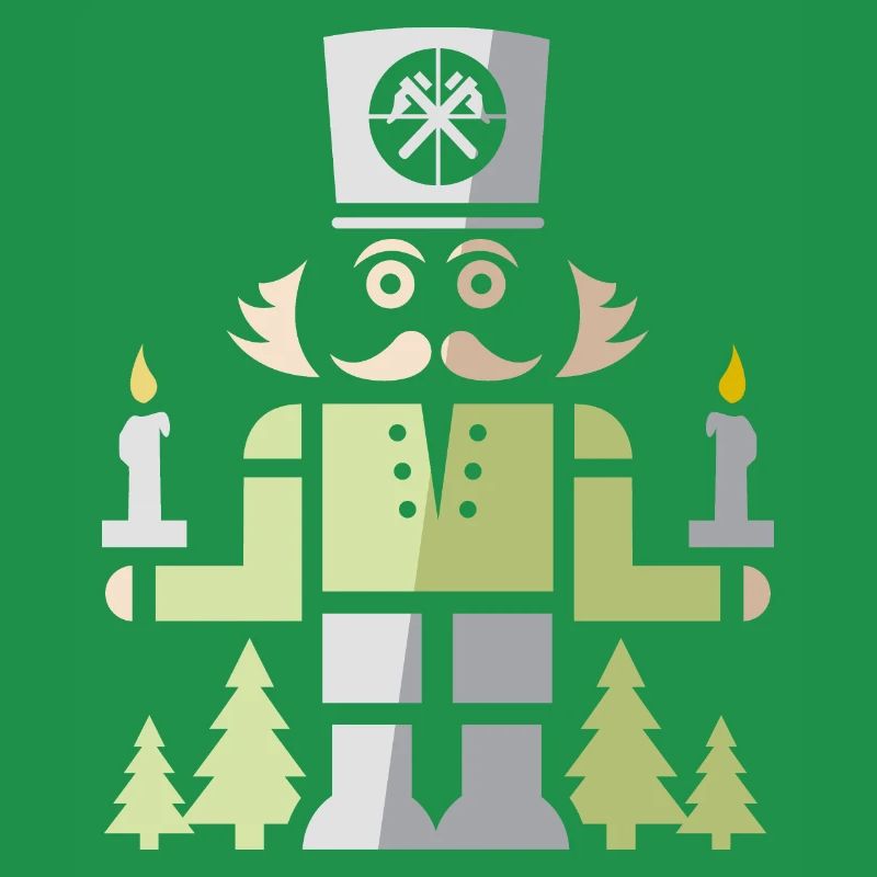 Nutcracker Miner – Erzgebirge Art Symbol