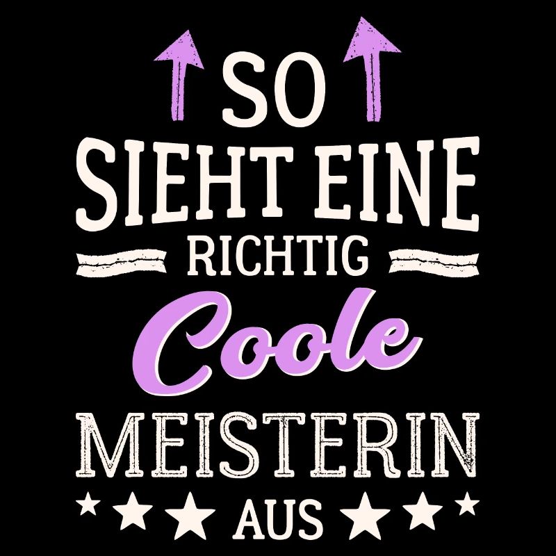 So sieht eine richtig coole Meisterin aus