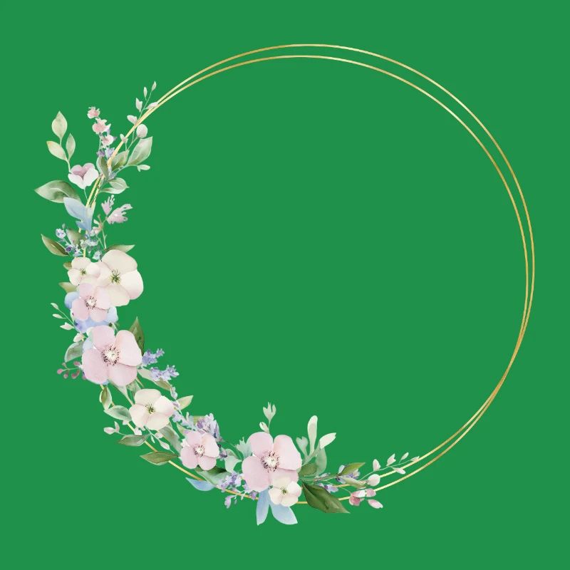 Spring Wreath - Personalizable