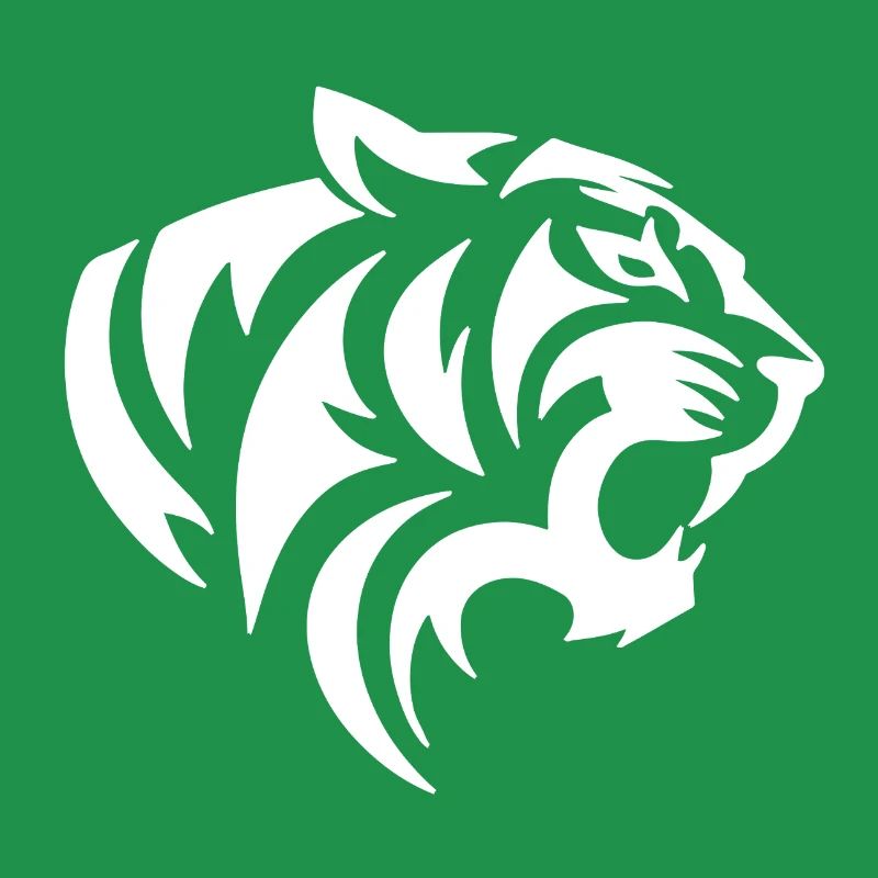 Tiger tribal white