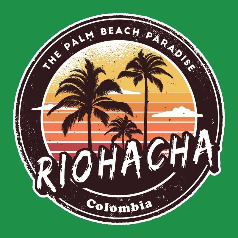 Riohacha Palm Trees Beach Design