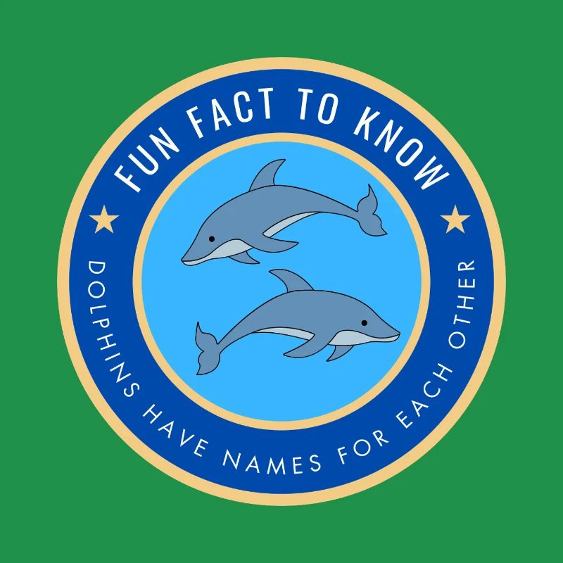 Dolphins have names for each other