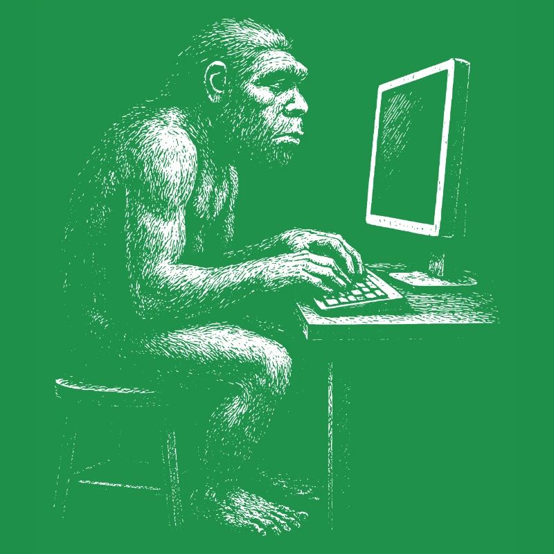Digital Coder Homo Erectus gift