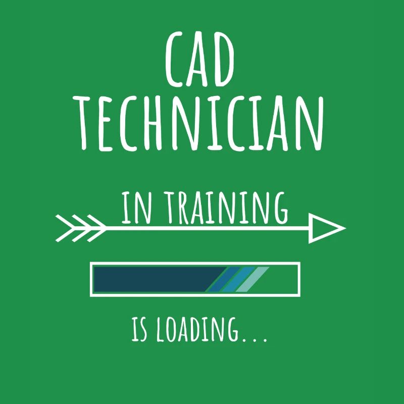 Geschenk Beruf Ausbildung CAD Technician